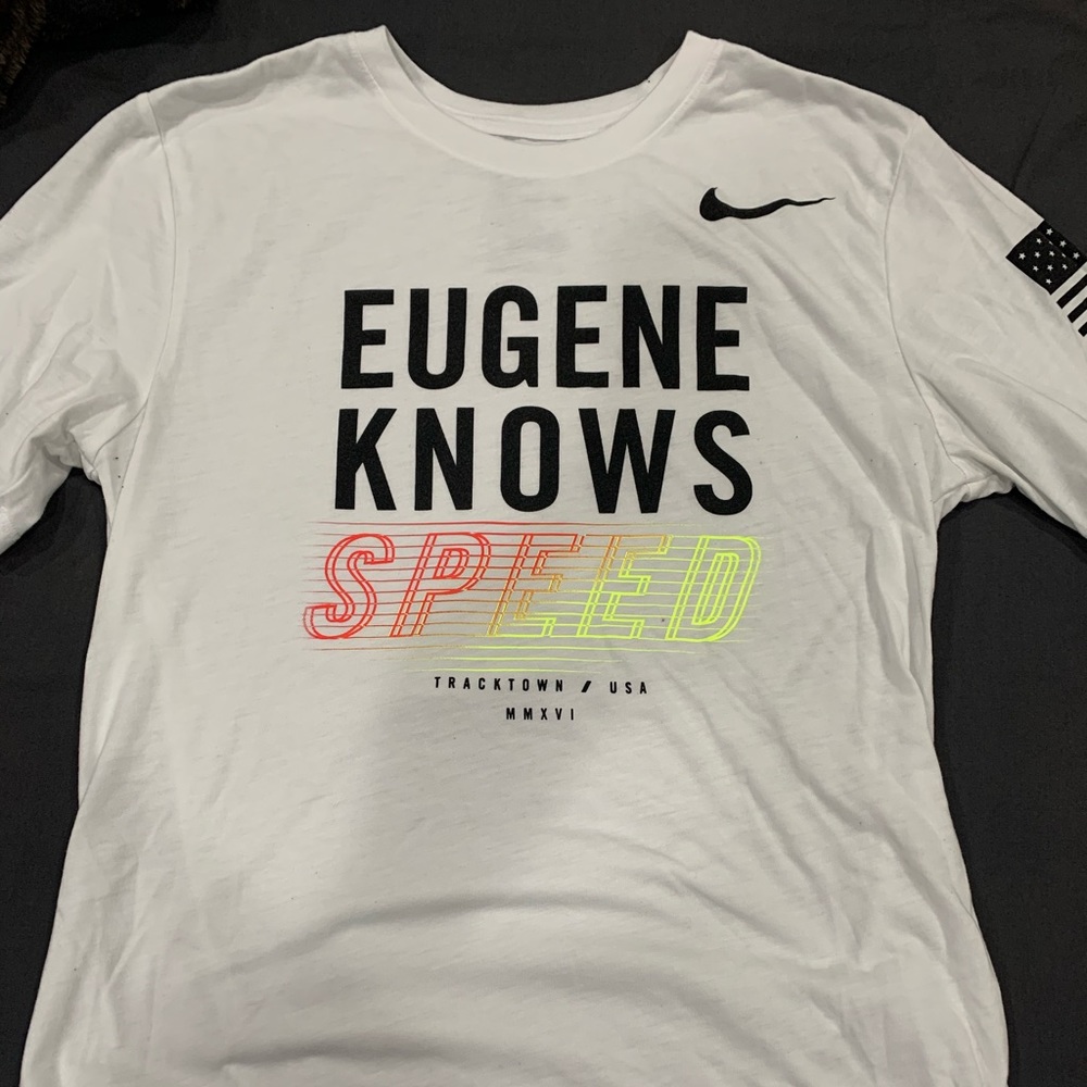 Nike Eugene Knows Speed shirt